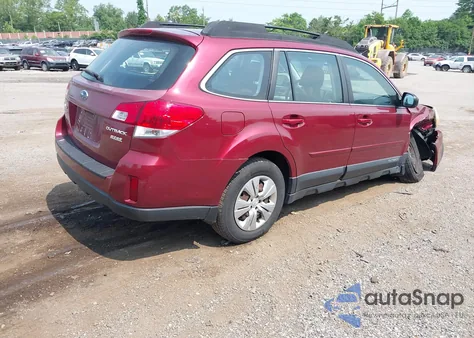 2013 Subaru Outback 2.5I from USA, damaged, VIN 4S4BRBAC8D3282973
